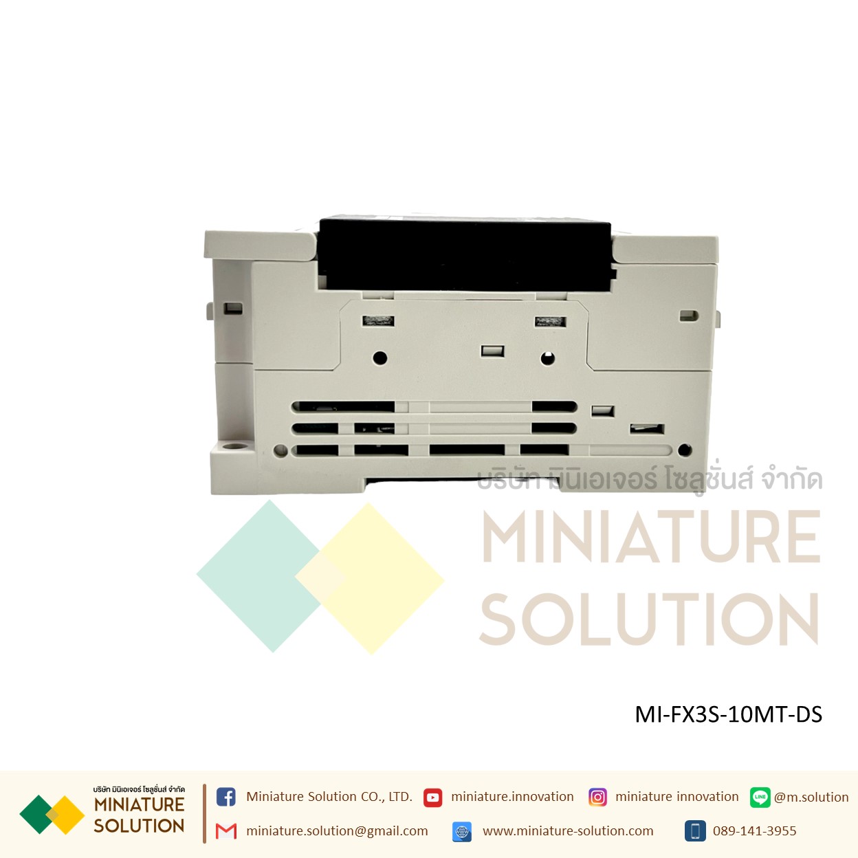 PLC MITSUBISHI MODEL:FX3S-10MT/DS