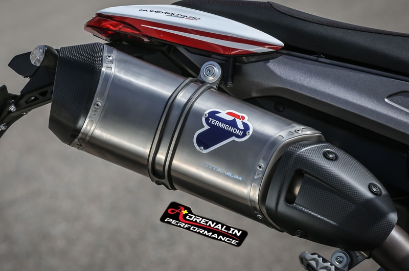 ท่อ Termignoni ไทเทเนียม สำหรับ Hyper motard / strada 821/939 แบบออกบน (For Exhibition only)