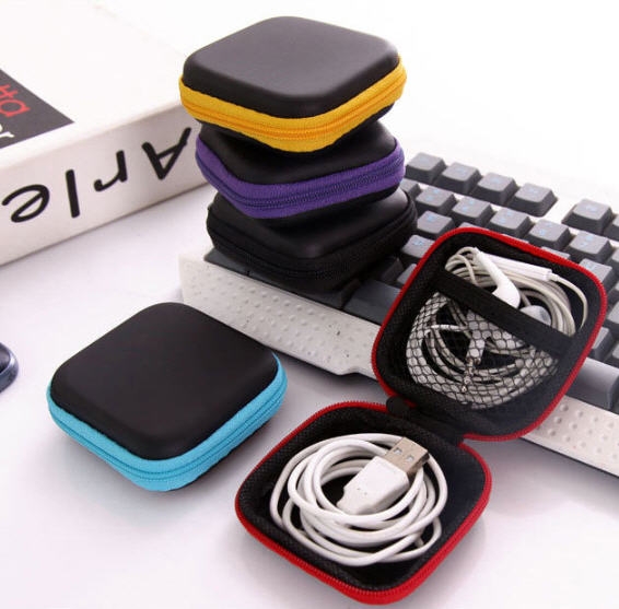 กล่องเก็บของ,กล่องเก็บหูฟัง,สินค้าพรีเมี่ยม,สกรีนโลโก้