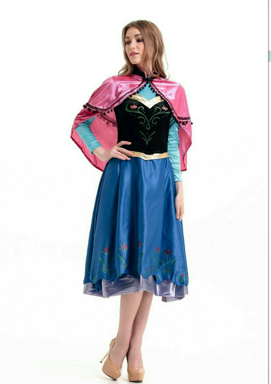ชุดเจ้าหญิงอันนาผู้ใหญ่ สวยงามมากๆค่ะ ไซส์ M L XL