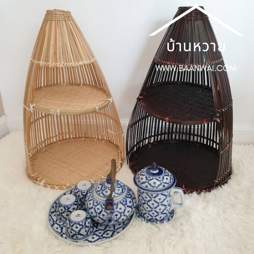 ชั้นวางไม้ไผ่ แบบสุ่ม คอนโดไม้ไผ่ งานสวยมาก ลงเคลือบแล้ว