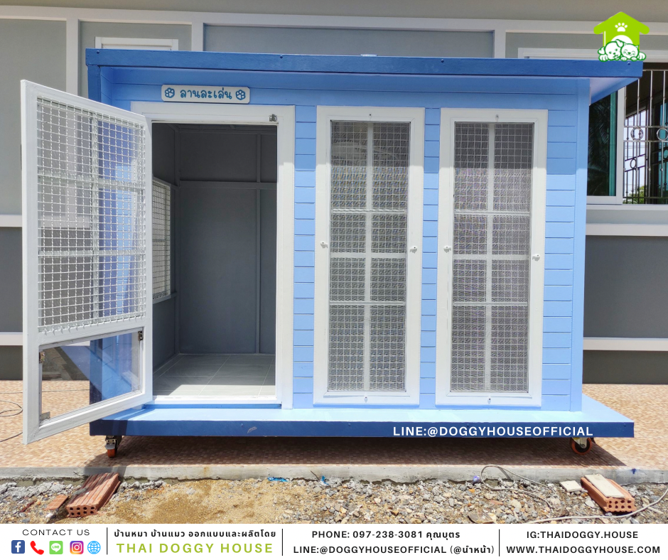 บ้านหมา แบบบ้าน BOX STYLE