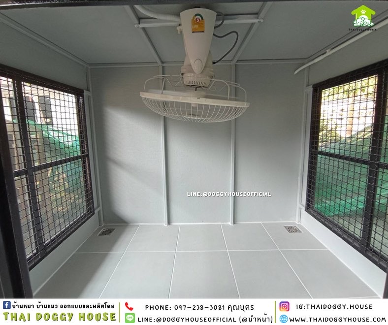 บ้านหมา แบบบ้าน BOX STYLE