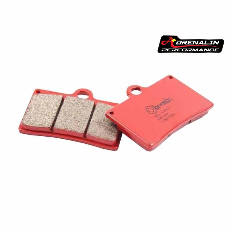 ผ้าเบรคหน้า Brembo 07ฺBB15sa สำหรับ ปั๊มหูชิด P4 30/34 สีแดง เกรด sintered