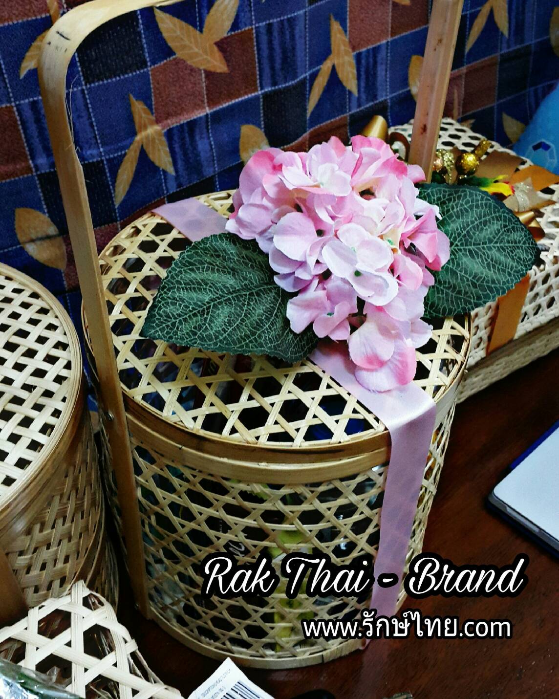 ชุดสังฆทานปิ่นโตสาน ปิ่นโตชะลอม