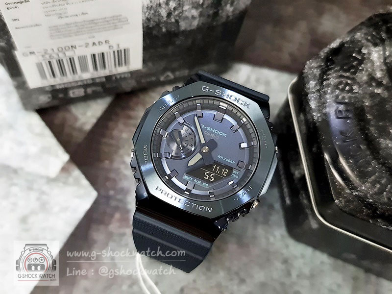 CASIO G-SHOCK นาฬิกาข้อมือ นาฬิกากันน้ำ นาฬิกาของแท้ ประกันศูนย์ CMG 1 ปี รุ่น GM-2100N-2A