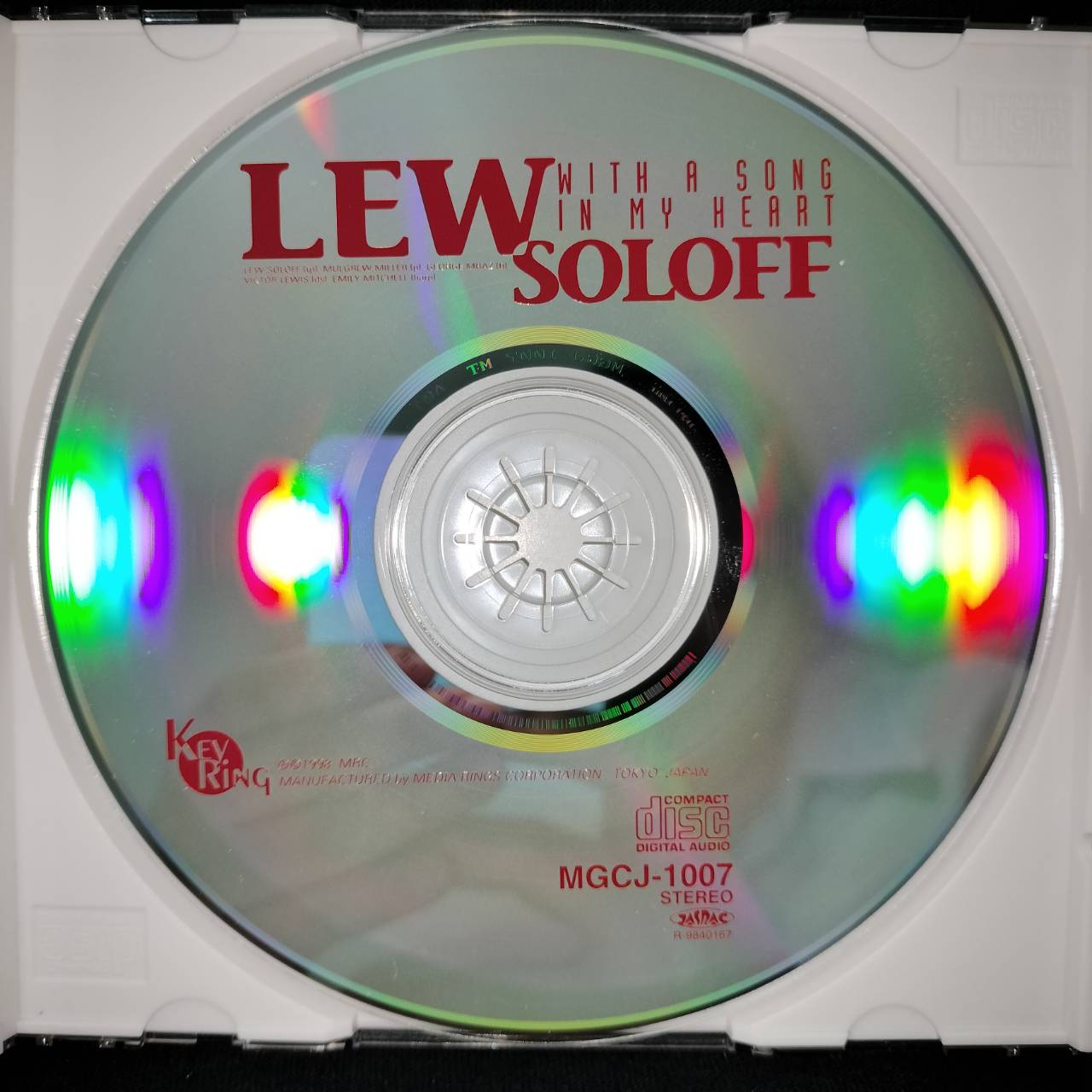 Lew Soloff – With A Song In My Heart / JAPAN / แผ่นสวย / มี Obi