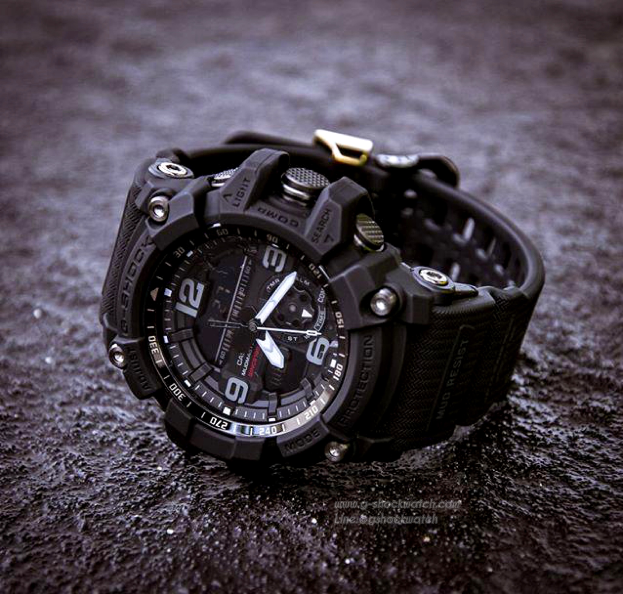 CASIO G-SHOCK นาฬิกาข้อมือ นาฬิกากันน้ำ นาฬิกาของแท้ ประกันศูนย์ CMG 1 ปี รุ่น GG-1035A-1A