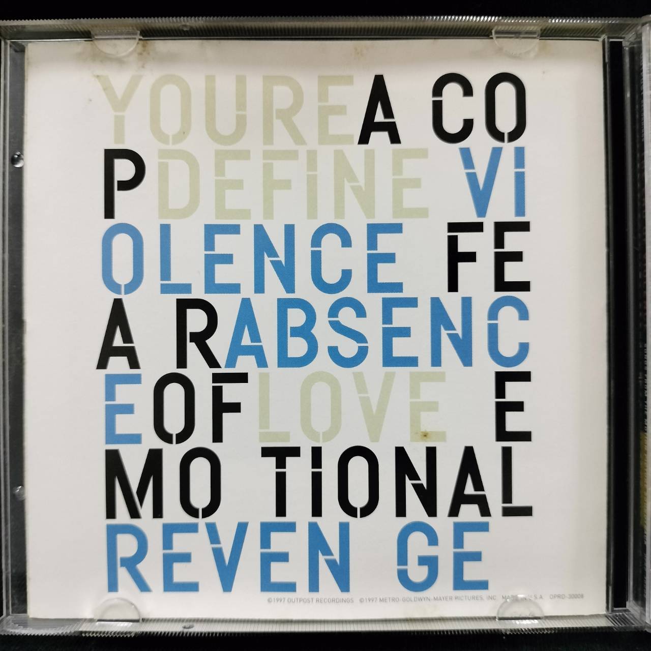 Various – The End Of Violence (Songs From The Motion Picture Soundtrack) / USA / แผ่นโปรโม / แผ่นดี