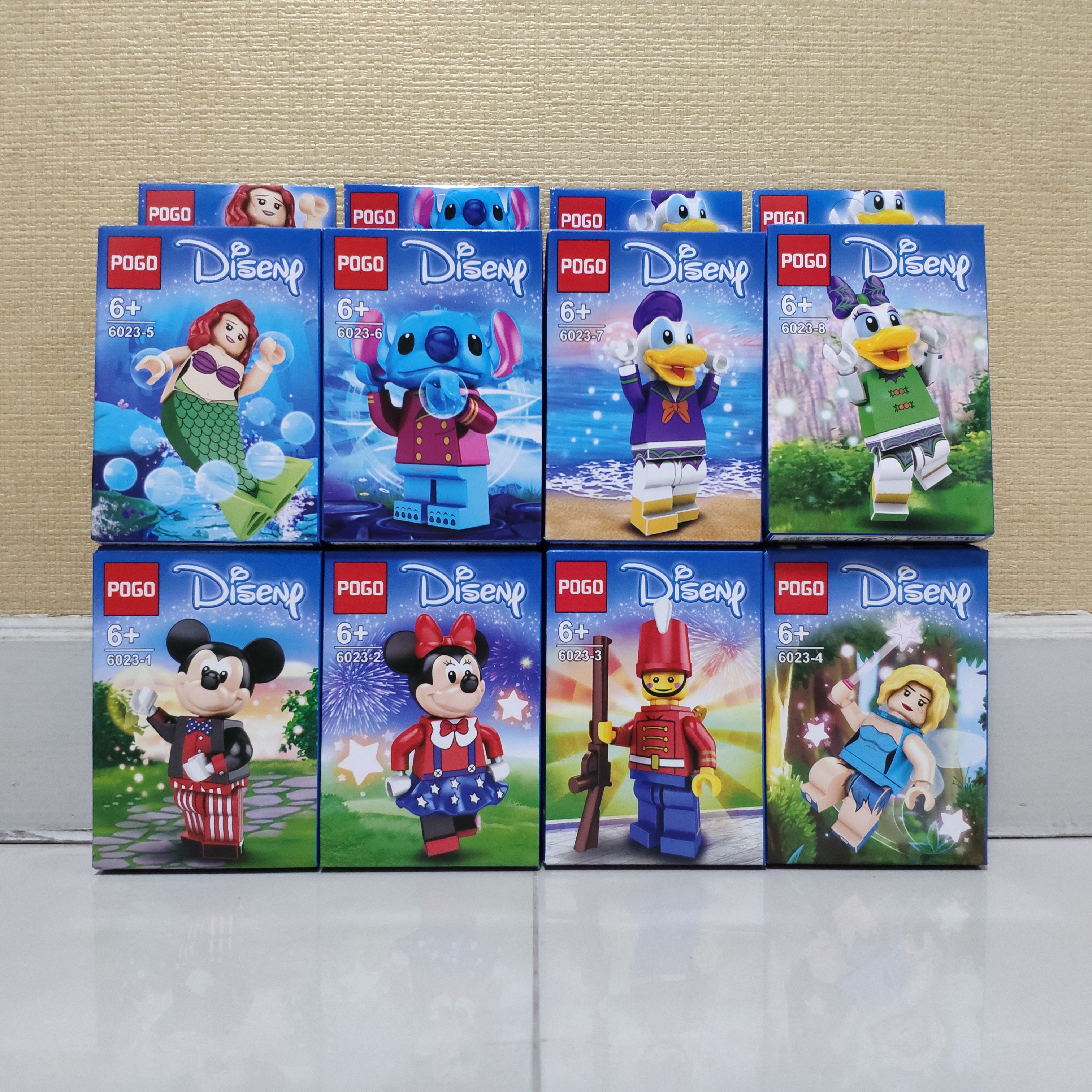 เลโก้จีน POGO 6023 ชุด Disney Minifigures