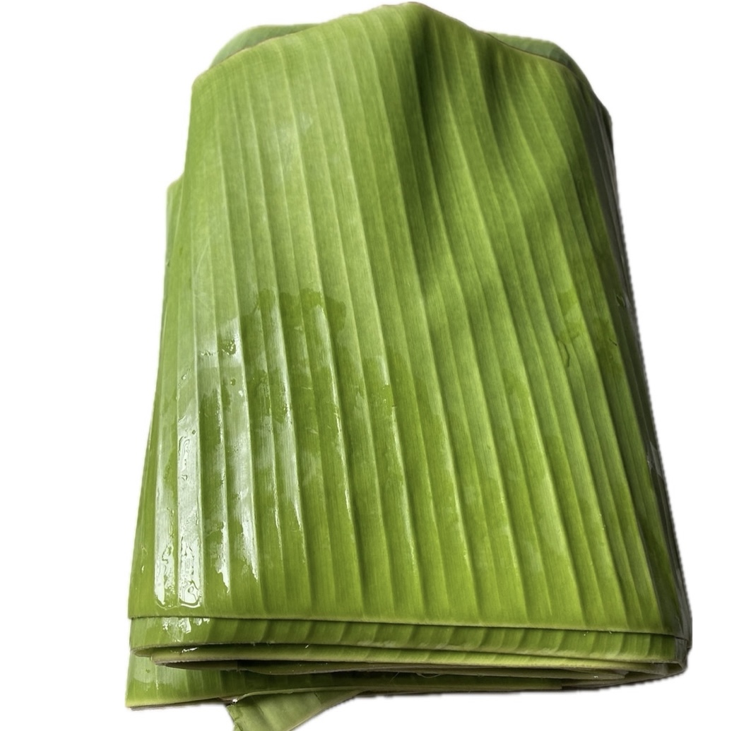 ใบตองสดกล้วยน้ำว้าอินทรีย์(Bunyaporn Organic Farm) 1 kg