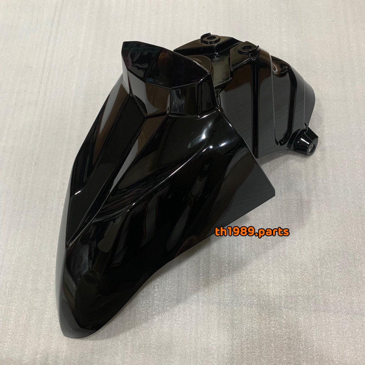 2SX-F1511-00-PD บังโคลนหน้าสีดำเงา (1723,SM12) GT125 2018-2021 อะไหล่แท้ YAMAHA
