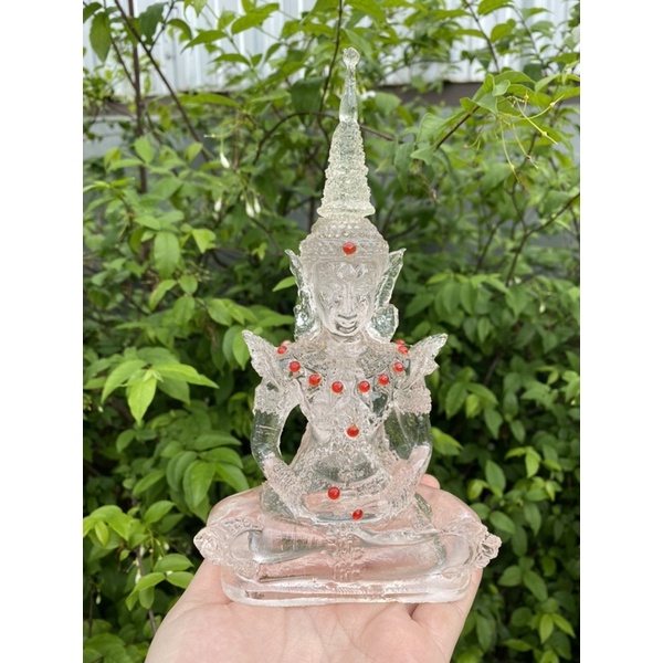 พระจักรพรรดิ กว้าง4นิ้ว สูง8นิ้ว สีประจำวันเกิด ตั้งหน้ารถได้