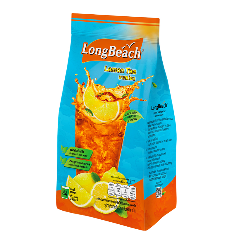 Longbeach Lemon Tea ลองบีช ผงชามะนาว 900 g. (05-8939)