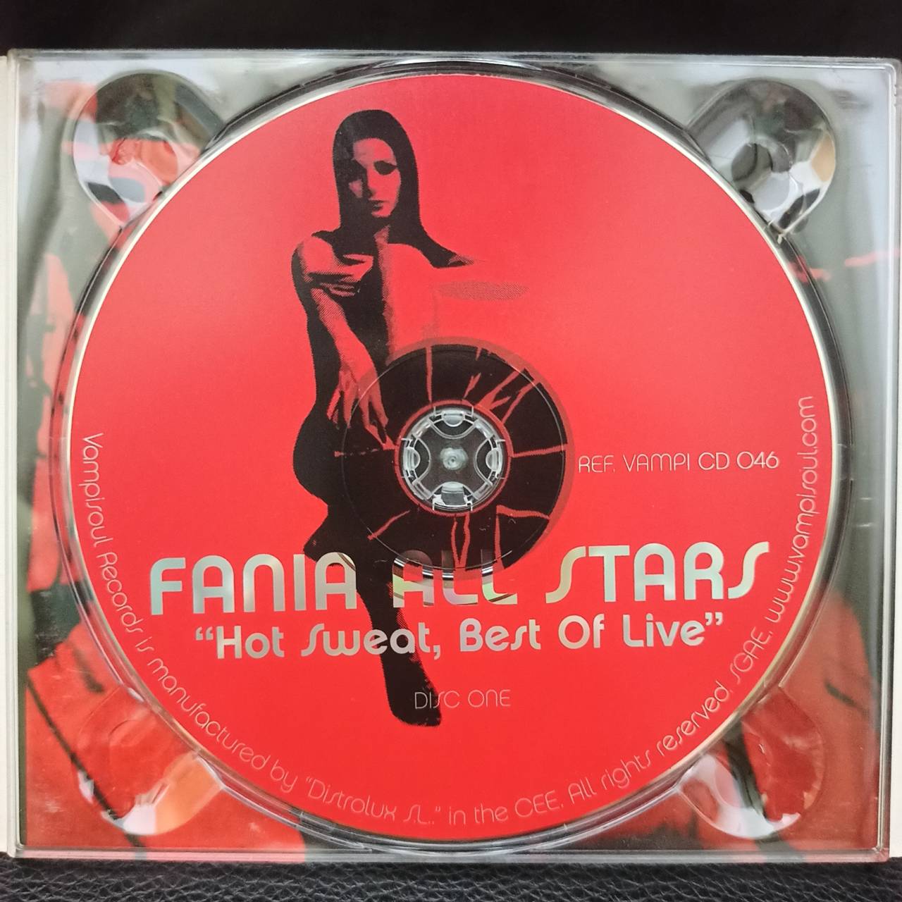 Fania All Stars – Hot Sweat (The Best Of Fania All Stars Live) / ไม่ระบุ / 2CD / แผ่นสวย+แผ่นดี