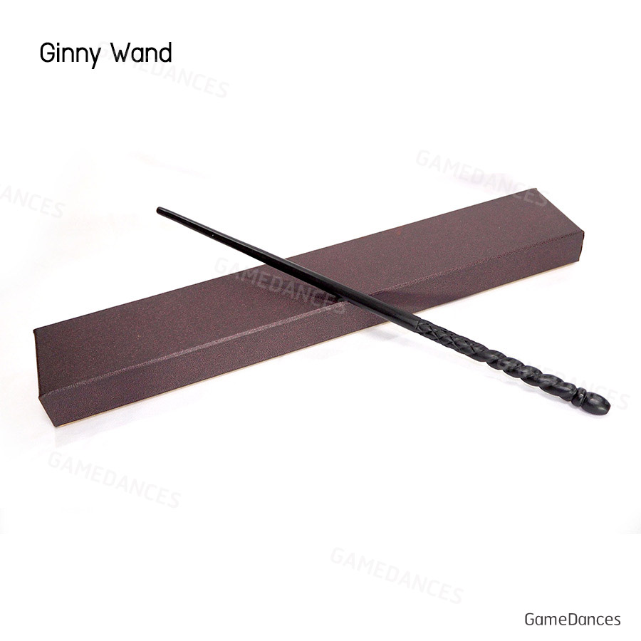 ไม้กายสิทธิ์ จินนี่ วิสลีย์ (Ginny Weasley) เเบบแกนโลหะไม่มีไฟ