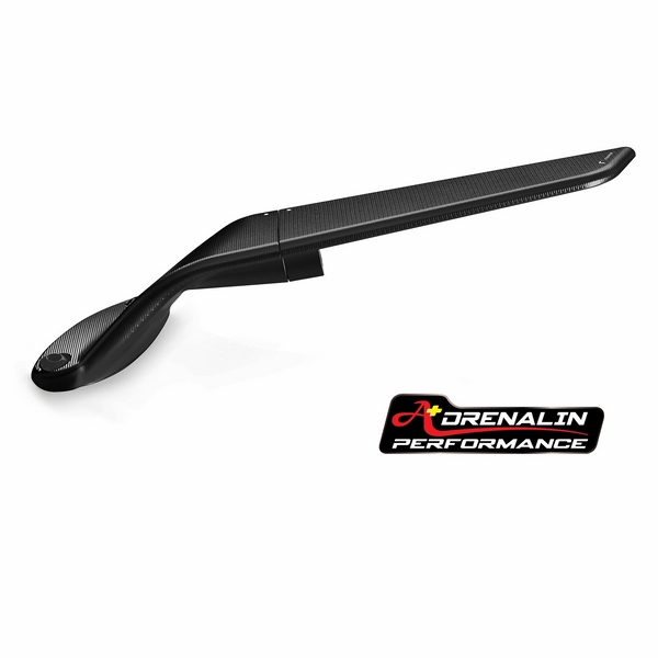 กระจกข้าง Rizoma รุ่น stealth ทำหน้าที่เป็นเหมือนสปอยเลอร์ สร้างแรงกด downforce สำหรับ CBR650R 2019+