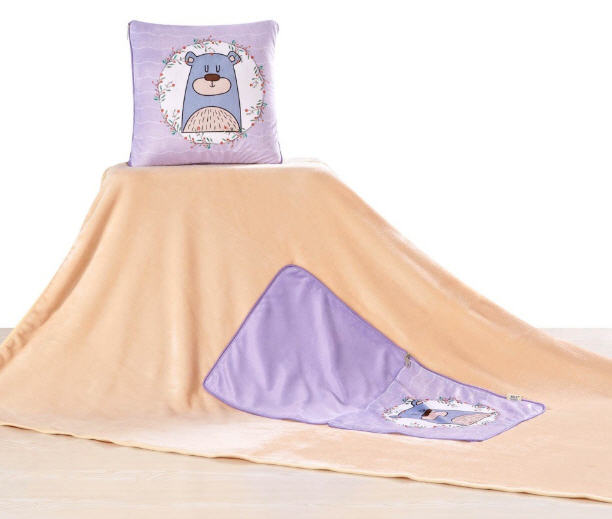 หมอนผ้าห่ม,ขนาด85*120CM,หมอน