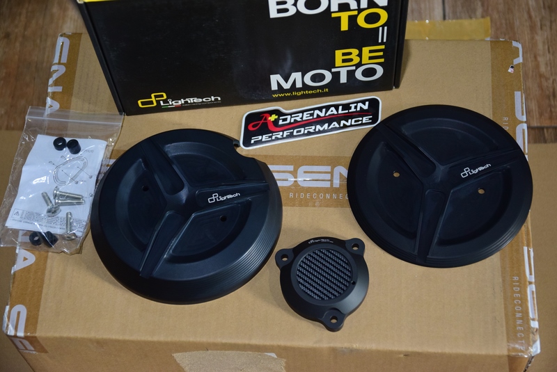 ฝาครอบเครื่อง Lightech สำหรับ Tmax 530 560 2017+ set คู่ ซ้าย+ขวา