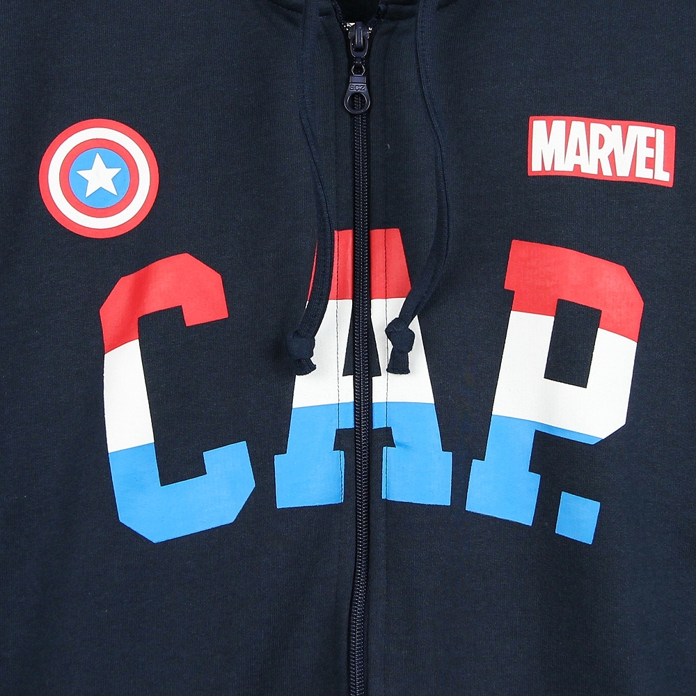 สินค้าลิขสิทธิ์แท้ 1019F-386 : Marvel Hoodie เสื้อฮูดกัปตันอเมริกา
