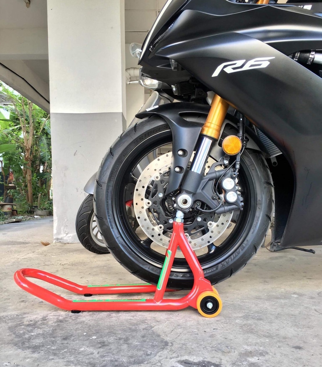 แสตนด์ยกหน้า ยกหัวโช้คแบบเสียบ