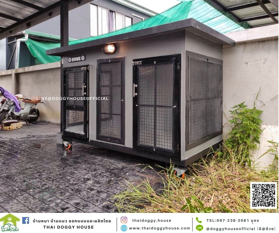 บ้านหมา 2 ประตู