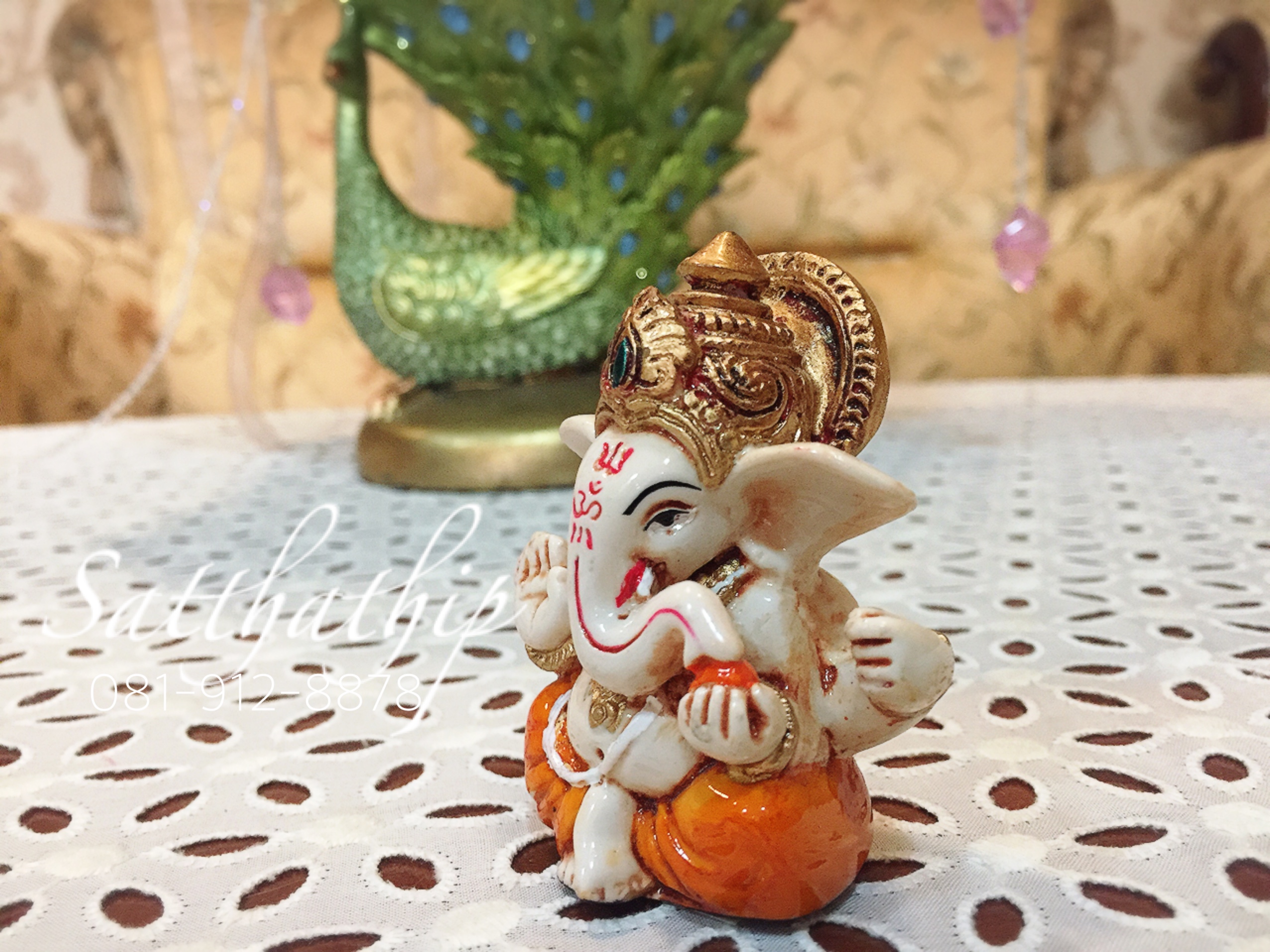 [สินค้าหมด - sold out***] พระพิฆเนศ ปางประทานพร (เซรามิก) - Ganesha: Lord of Success