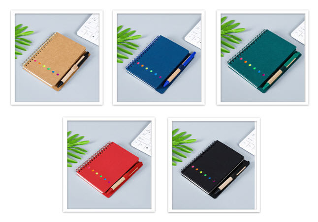 สมุดโน้ต,สมุดโน้ตรักษาสิ่งแวดล้อม,สกรีนโลโก้,สมุดโน้ตโพสอิท