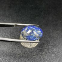 ลาพิส ลาซูลีสีฟ้า (Blue Lapis Lazuli) 10 กะรัต