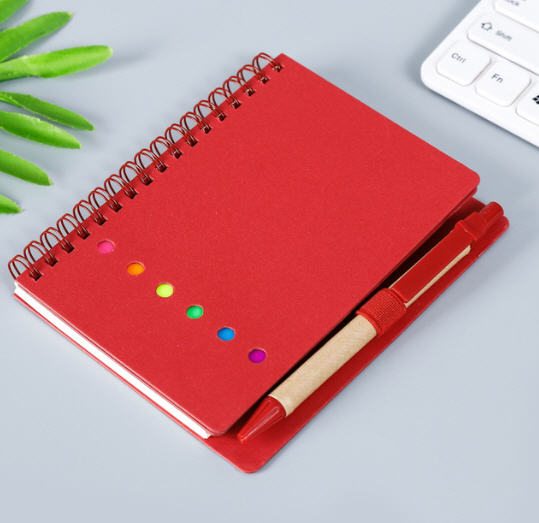 สมุดโน้ต,สมุดโน้ตรักษาสิ่งแวดล้อม,สกรีนโลโก้,สมุดโน้ตโพสอิท