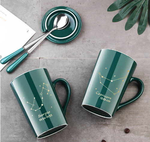 แก้วกาแฟ,แก้วเซรามิก,แก้วเซรามิค,แก้วกาแฟเซรามิกพร้อมช้อน,ชุดแก้วเซรามิก