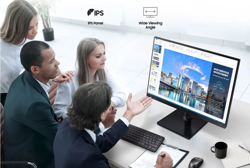 LED 23.8inch SAMSUNG LF24T450FQEXXT (75Hz,IPS,HDMI)