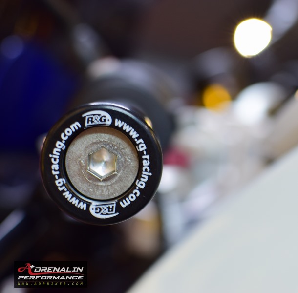 (Bar end Sliders) ตุ้มปลายแฮนด์ RG สำหรับ F800R 2009-2017