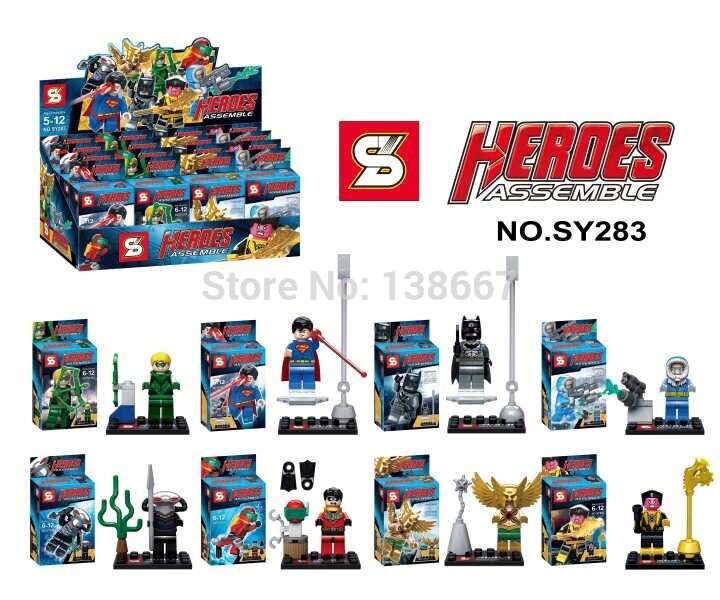 เลโก้จีน SY 283 ชุด Heroes assemble