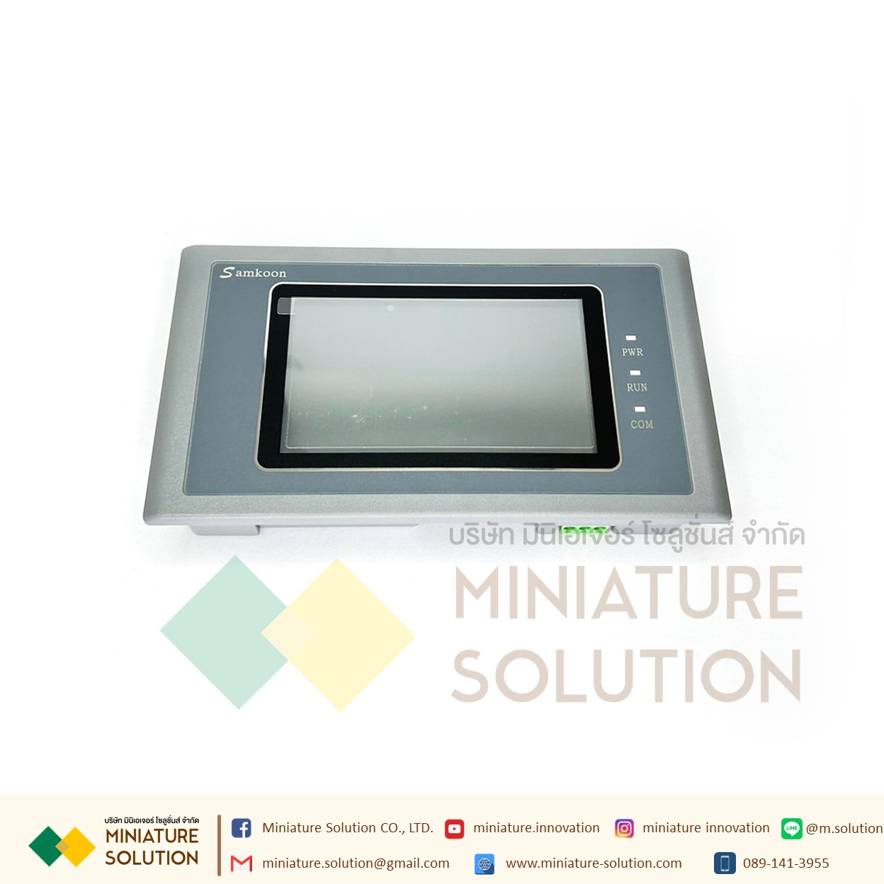 SAMKOON SK-043HS HMI 4.3" (Ethernet) HMI Touch Screen 4.3 "พร้อม Ethernet