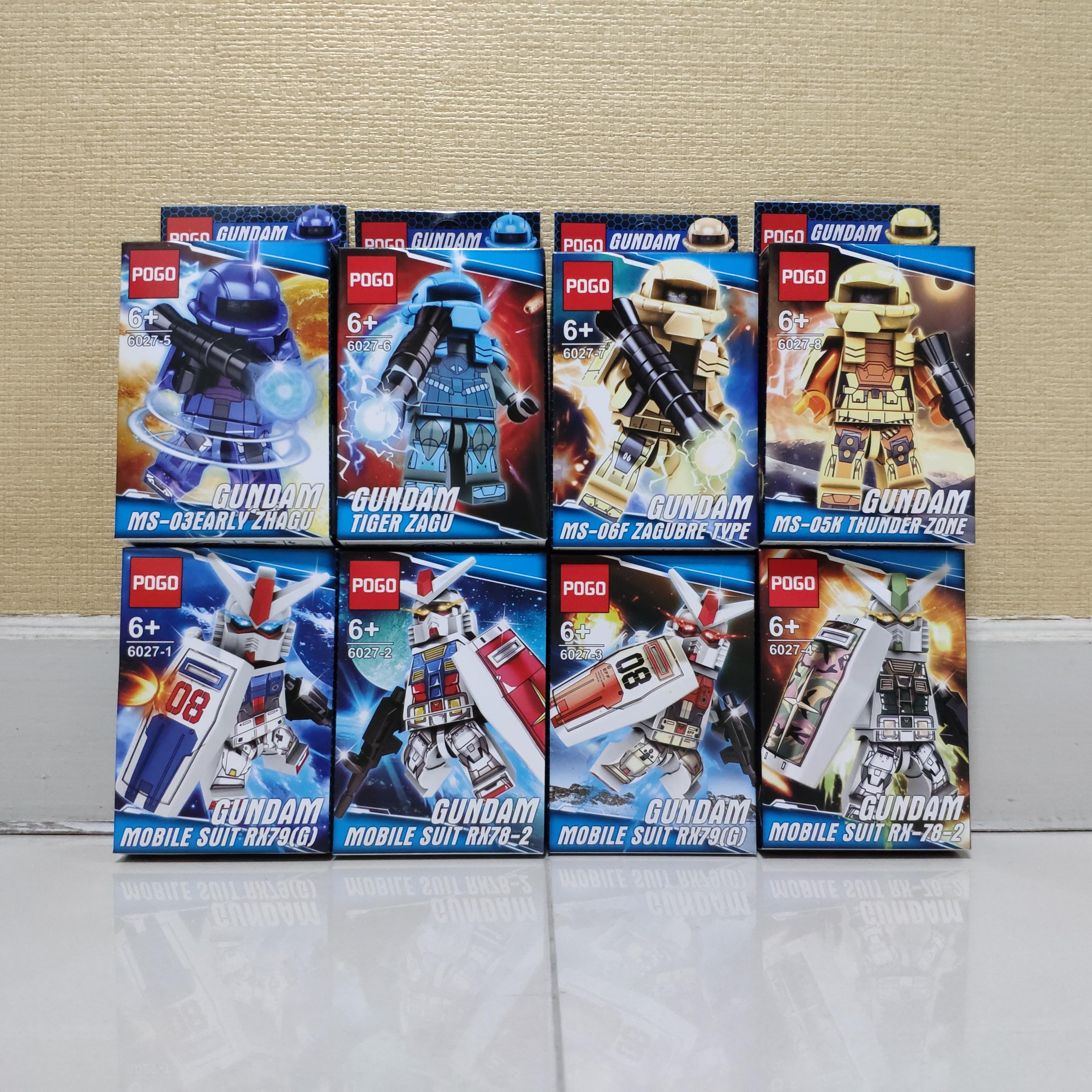 เลโก้จีน POGO 6027 ชุด Gundam