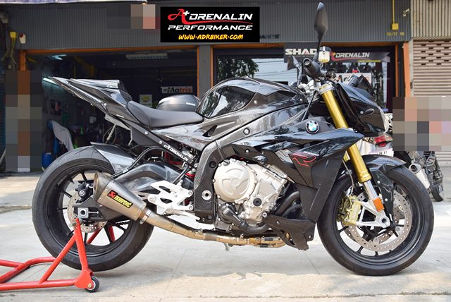 ท่อ Akrapovic Shortyสำหรับ BMW S1000R Naked 2014+ (For Exhibition only)