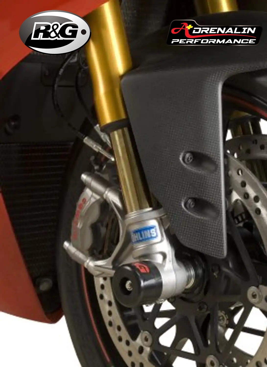 กันล้มล้อหน้า RG สำหรับ Panigale 959, 1299