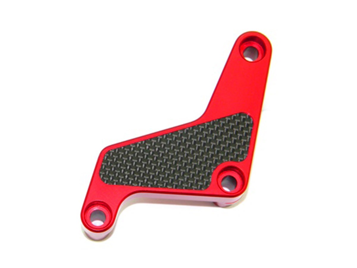 Ducabike Water pump protection การ์ดกันปั้มน้ำ สำหรับ Hyper 821 สีแดง