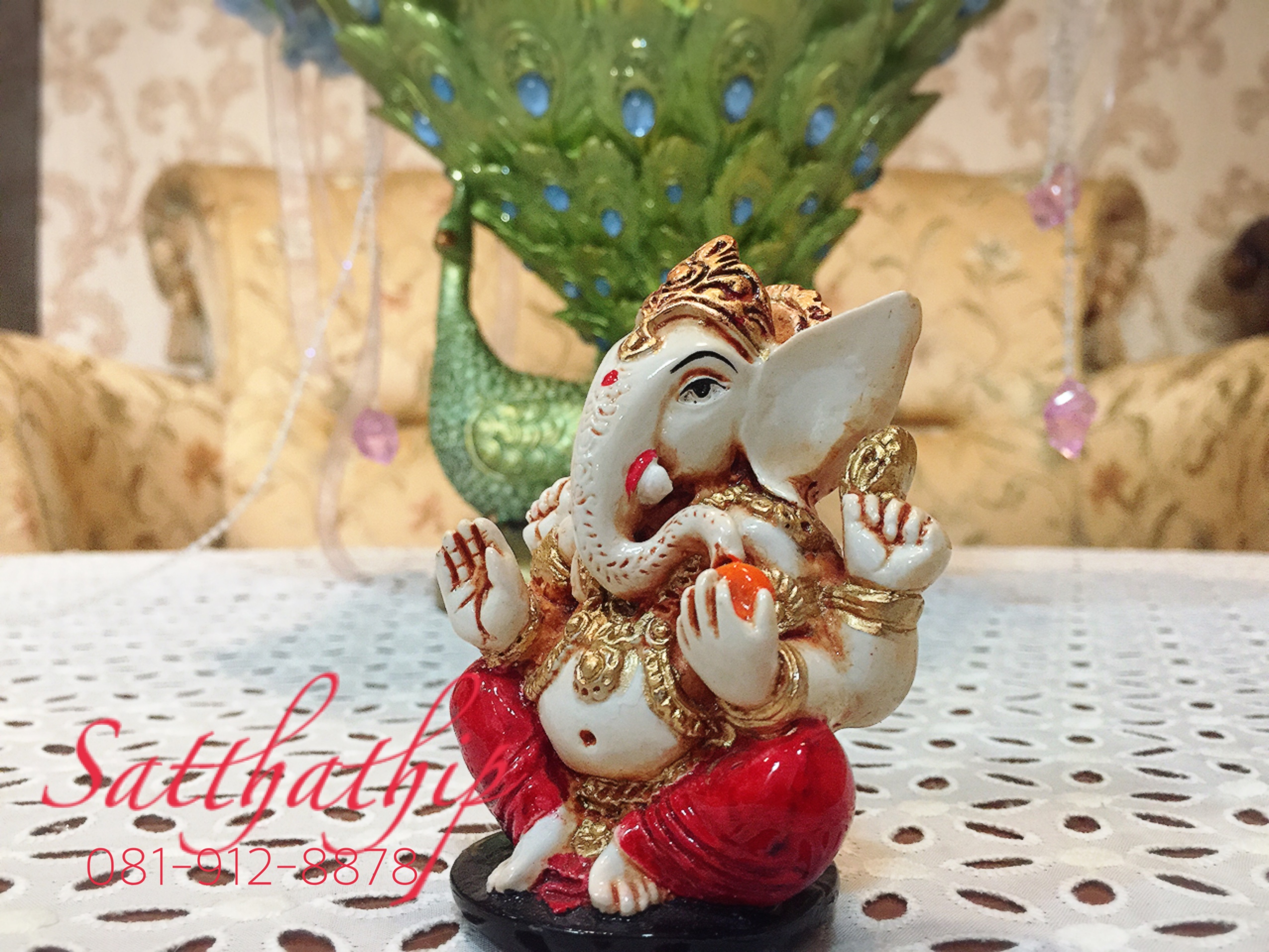 [สินค้าหมด - sold out***] พระพิฆเนศ ปางประทานพร (เซรามิก) - Ganesha: Lord of Success