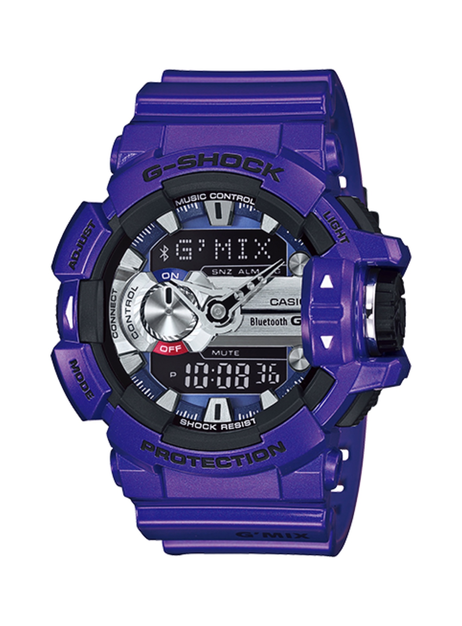 CASIO G-SHOCK นาฬิกาข้อมือ นาฬิกากันน้ำ นาฬิกาของแท้ ประกันศูนย์ CMG 1 ปี รุ่น GBA-400-2A