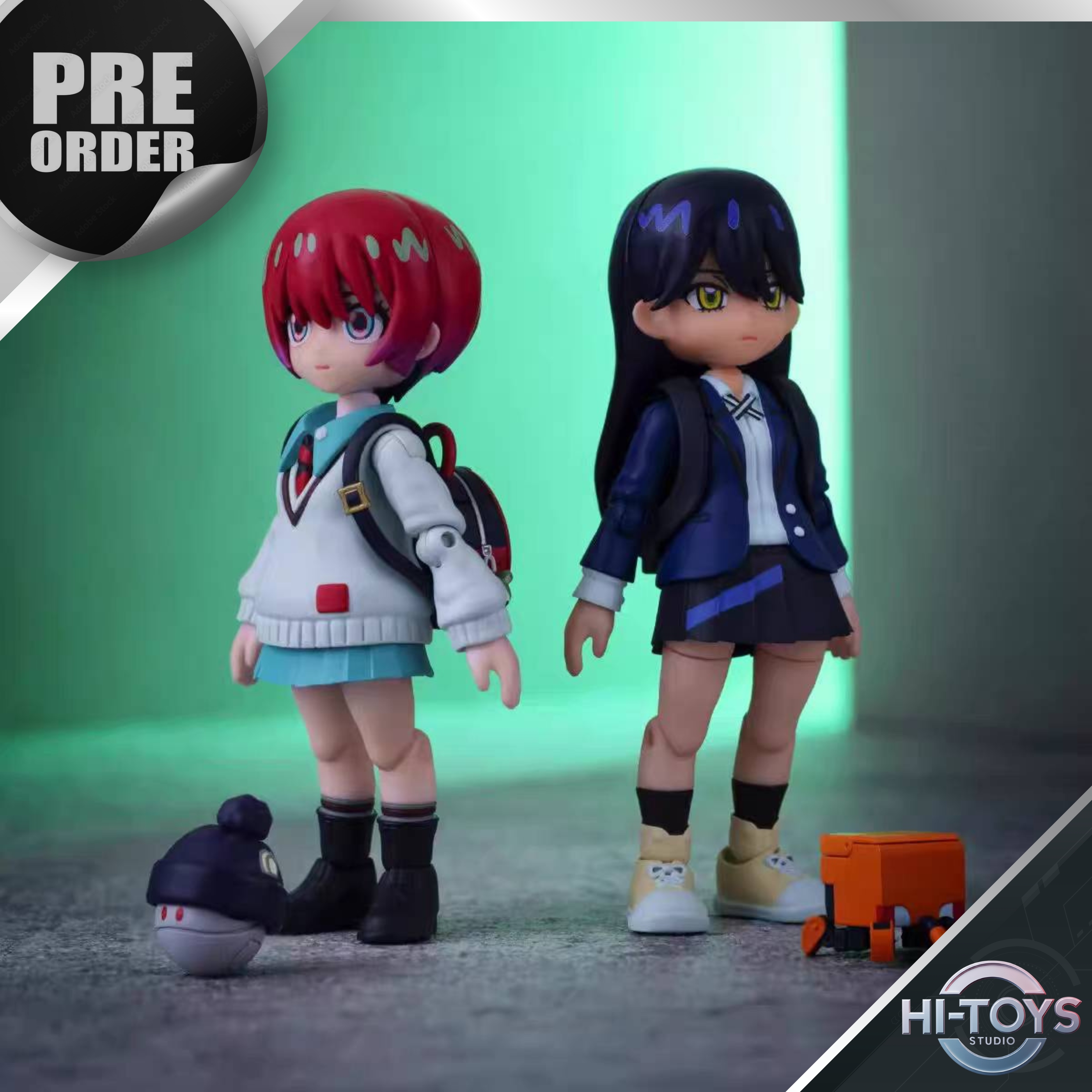 [14-8-2025] PRE-ORDER - Bandai - Link Travelers: The World of Mobile Suit Gundam GQuuuuuX Machu & Nyaan Set