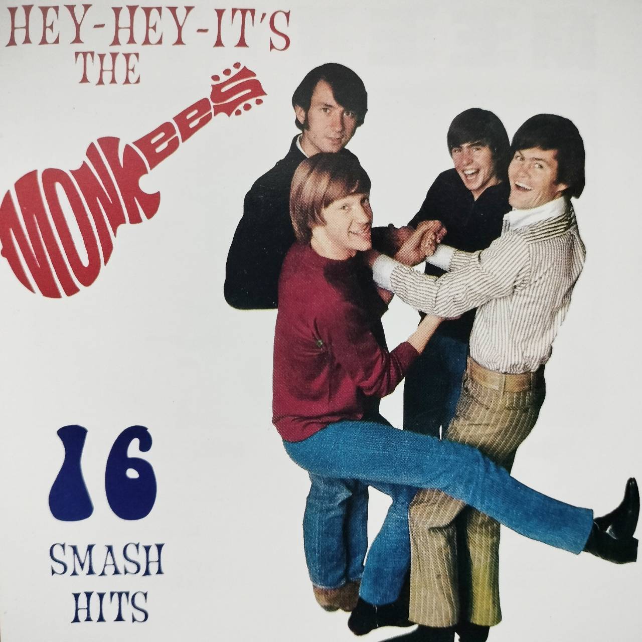 The Monkees – Hey-Hey-It's The Monkees 16 Smash Hits / EEC / มีรอยบ้าง