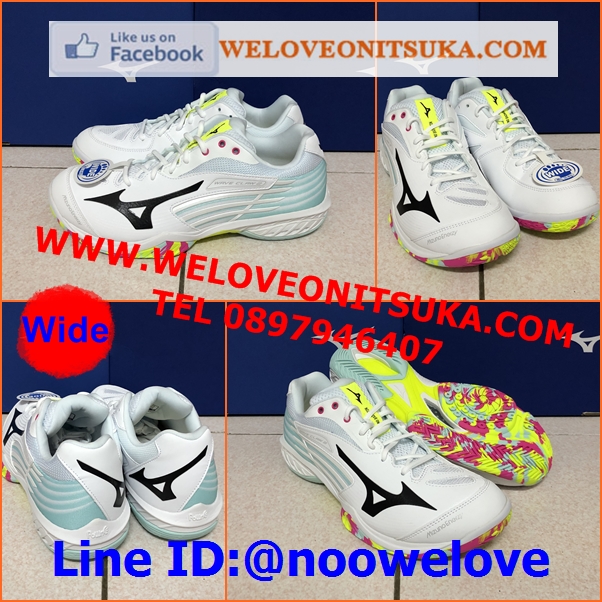 Mizuno Wave Wave Claw 2 ยอดรองเท้าแบดมินตัน หน้าเท้ากว้าง ยอดนิยม หรูหรา สีสวย นุ่มใส่สบายเท้า เบา น่าใช้ 71GA211009