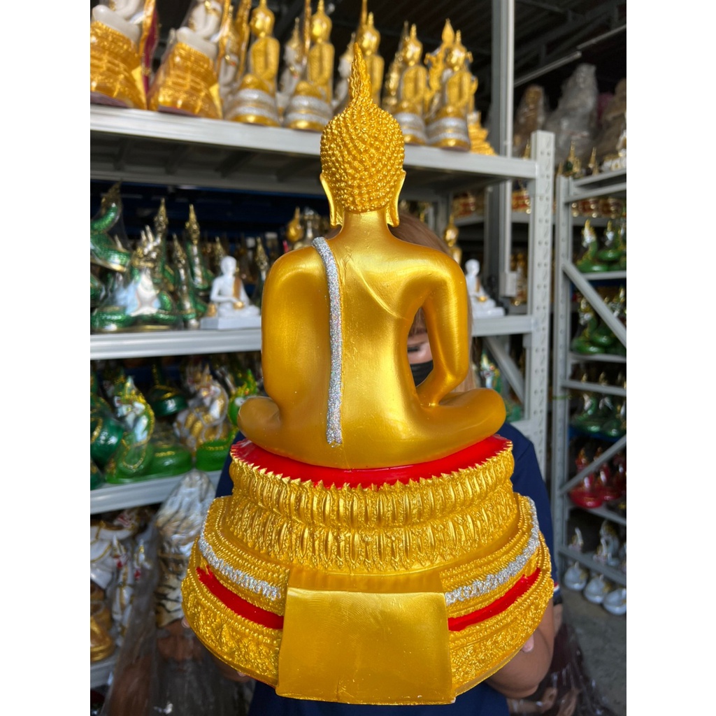 พระพุทธรูป พระปางสมาธิ องค์ใหญ่ กว้าง13นิ้ว