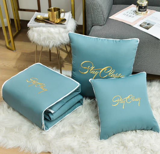 หมอนผ้าห่ม,หมอน,หมอนผ้าห่มโพลีเอสเตอร์, ขนาด40*40cm,100*150cm