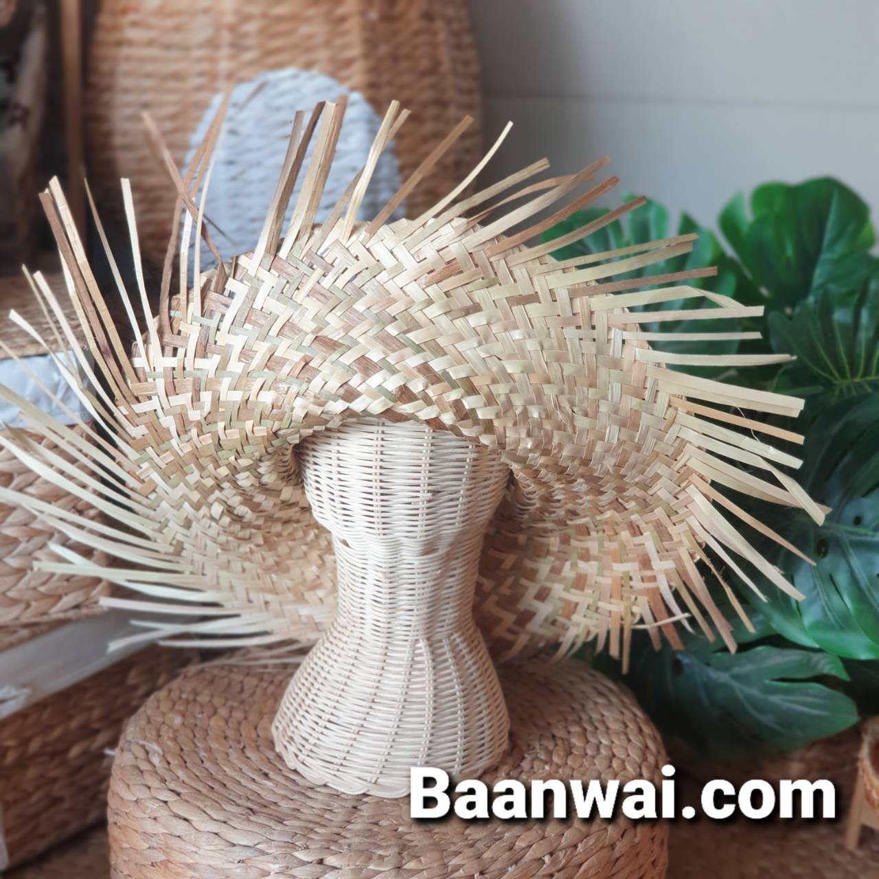 หมวกสานฮาวาย