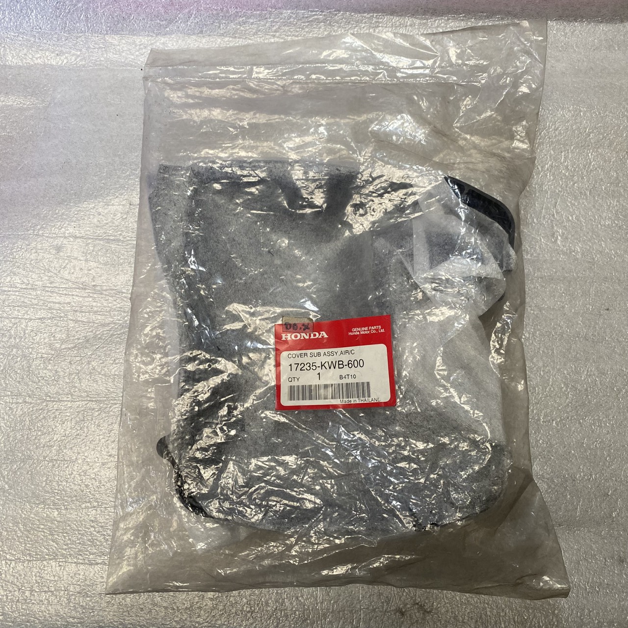 17235-KWB-600 ชุดฝาครอบเรือนไส้กรองอากาศ WAVE110i 2009 รุ่นเก่า อะไหล่แท้ HONDA