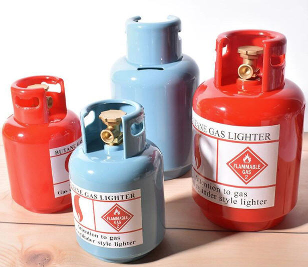 กระปุกออมสิน,กระปุกออมสินถังดับเพลิง,กระปุกออมสินถังแก๊ส