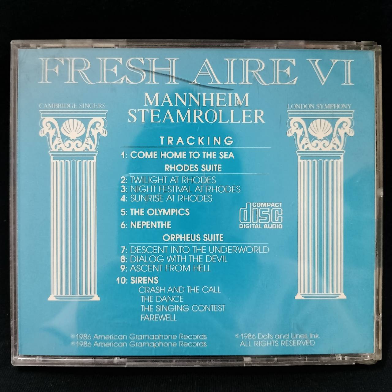 Mannheim Steamroller – Fresh Aire VI / JAPAN / แผ่นสวย